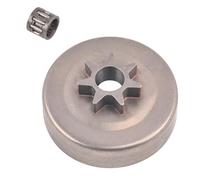 Pignon de tambour d'embrayage de 0,8 cm x 7 dents avec roulement à aiguilles pour tronçonneuse Husqvarna 36 41 120Mark-II 125LDX 136 141 142 230 235 235E 236 236E 240 240E (HUS)