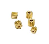 Pignon de transmission 8T, 9T, 10T, 12T, dents 0,6, adapté aux trous d'arbre de moteur de 2 mm, 2,3 mm, 3 mm et 3,175 mm(9T 1.98mm Hole)