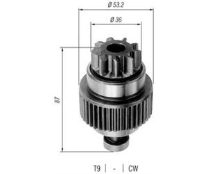 Pignon, démarreur MAGNETI MARELLI 940113020249