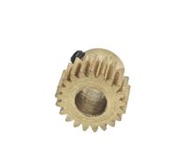 Pignon d'engrenage droit cylindrique en cuivre