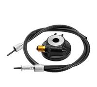 Pignon d'entraînement de compteur de vitesse universel 12mm noir pour Scooter GY6 50cc 15