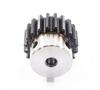 Pignon droit 1,5 module, 12 à 24 dents, engrenage en acier 45 avec alésage de 6 à 16 mm for applications à couple élevé(1.5M 22T 10mm Bore)