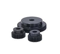 Pignon droit 1M18T, trou 6/6,35/8 mm, engrenage principal en acier, transmission à crémaillère CNC RC, 1 pièce(Hole6,12PCS 1M18T)