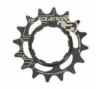 Pignon Elevn chromoly 15T Noir
