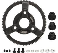Pignon en acier et engrenage de voie 48p 90T avec 19T 20T 21T pour Traxxas Slash 2WD 1/10 RC -Auto