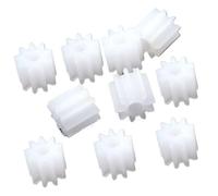 Pignon en plastique, Lot de 10 engrenages de moteur en plastique 0,5 m 12 dents alésage 2-3 mm(2.5mm)