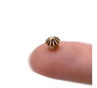 Pignon Engrenage conique 0,4 m 12 dents avec alésage de 1 mm, 90 degrés, mini pignon conique 1:1