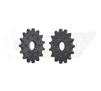 Pignon ESJOT Sport, 15 dents, acier, 525 pas, argent