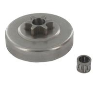 Pignon étoile 3/8 lp - 6 dents adaptable pour tronçonneuse McCulloch modèles MM3AS MAC6 PM6A Super pro 40 3200 365 Toute mini