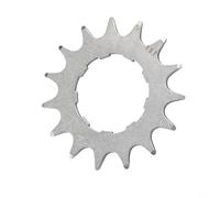 Pignon fixe de vélo simple pour vitesse 12 18 dents compatible avec 7 à 11 pour chaînes de vitesse, anneau fileté en acier inoxydable pour remplacement ou mise à niveau (15T)