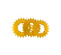 Miche Pista Pinion Doré 1s / 21t Gold