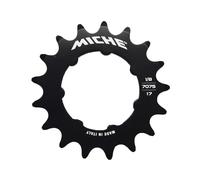 Pignon fixe sans suport Miche Ergal 1/8 Noir