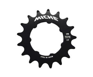 Pignon fixe sans suport Miche Ergal 1/8 Noir