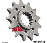 Pignon JT Sprockets Racing 520 13Z à denture fine diamètre intérieur 22mm / 25mm