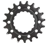 KMC Mixte Kmc Sprocket Front 19t Chromoly 1/8" accessoire cycle, Noir, EU