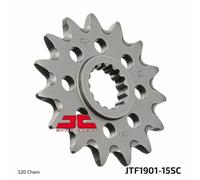 JT SPROCKETS Pignon 1901 en acier anti-boue 520 15 dents
