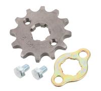 Pignon Moteur 12 Dents avec Rondelle de Blocage en Alliage pour Quad Atv | Installation par Boulons, Diamètre Intérieur 17mm, Système de Verrouillage Fiable, Usage en Course Tout- et Atelier