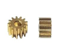 Pignon Moteur Pignons de Moteur 0,25 Module 12 Dents en Laiton, Paquet de 10, diamètres d'alésage Multiples, épaisseurs Multiples(12T*3.5*1.52*1.5mm)