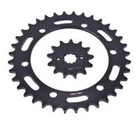 Pignon moteur Pignons Pignon Avant Pignon avant et arrière Convient pour Honda CB300 CB300F 15-18 CBR300 CBR300R CBR300RA 14-20 520 13T 36T 520-13T(Front Rear)