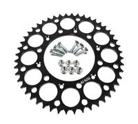 Pignon moteur Pignons Pignon Avant Plaque à dents de pignon chaîne moto, Convient pour CRF250L RALLY CRF250RA CRF250RAL XR650L XR250 XR600 RM RN RP(Black 48T)