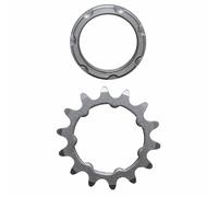 Miche Cassette Mixte Pista — 1 vitesse, 14 dents, Gris (EU)