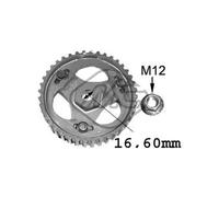 Pignon, pompe d'injection Metalcaucho 05623