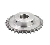 Pignon pour chaîne à rouleaux, 1 pièce 10T-20T 08B Pignon d'entraînement industriel 45# pignon en acier 10 11 12 13 14 15 16 17 18 19 20 dents alésage 10-35 mm (16 teeth, 28 mm (keyway 8 mm))
