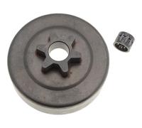 Pignon pour tronçonneuse compatible avec Stihl 6 Dents Pas 3/8LP