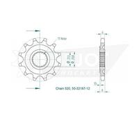 Pignon Tt - 520 - 13 Dents - Made In Germany