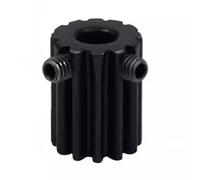 Pignons 1 Mod 1M 10T 11T 12T 13T Alésage 4 5 6,35 7 8 mm 45# Acier Accessoires de transmission Pièces moteur(5mm,1pc 10 Teeth)