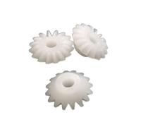 Pignons coniques à trou de 2 mm, S162A 0,5 m, 16 dents, engrenages coniques en plastique, pièces et accessoires de bricolage, 10 pièces