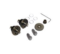 Pignons de Mise à Niveau Différentiels en Métal, Engrenage Principal, Engrenage Moteur et Jeu de Vis pour Voiture RC 1:16 16101 16102 16103