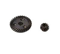 Pignons de Rechange, Pignons de Remplacement pour Meuleuse d'angle, Jeu Pignons Coniques en Spirale - 46,5mm x 15mm/Loch: 10mm - 19,5mm x 11,5mm/Loch: 8mm - Compatible avec 115/125mm Meuleuse d'angle