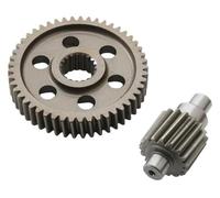 Pignons de transmission secondaire/finale Racing 17/49 compatibles avec Kymco Sento50 Like50 Filly50 DJS50 Vitality50 Agility50 Super8 PeopleS50cc 4T