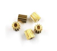 Pignons en laiton 12 dents module 0,4 5,5mm x 6mm 5 pièces