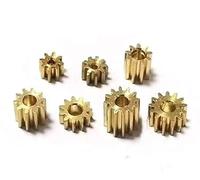 Pignons moteur 0,4 module 813 dents laiton double alésage 0,95/1,95mm