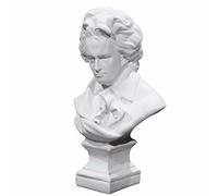 PIGPIGFLY Beethoven Statue Grecque Antique,Statues Décoratives, Décoration de la Maison,Décorations de Bureau, Sculpture en Polyrésine