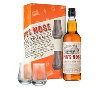 Pig's Nose Classic Blended Whisky Écossais Coffret + 2 Verres 40° 70cl