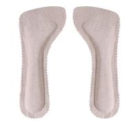 Pigskin - 1 paire de semelles intérieures 3/4 invisibles pour talon haut - Auto-adhésives - En cuir - Pour vêtements, chaussures, sandales, chaussures plates et bottes - Antidérapantes et ultra