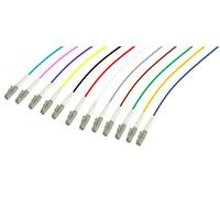 PIGTAIL OM4 LC/UPC LSOH 12 CONNECTEURS 2m
