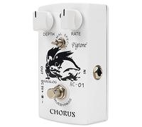 pigtone PP-25 Chorus Pédale d'effet pour guitare True Bypass DC 9 V analogique