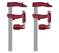 Piher Lot de 2 pinces de serrage Maxipress M - Rouge - Force de serrage : 1000 kg - 30 cm