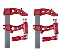 Piher Maxipress F Lot de 2 serre-joints haute performance - Force de serrage de 1000 kg - Filetage protégé - Idéal pour le soudage (20 cm)