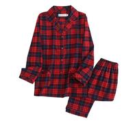 Pijamas Femme Coton, Pyjama Femme Hiver, Ensembles De Pyjama Femme, Avec Top À Manches Longues Et Pantalon De Pyjamas, Deux Pièces Automne Hiver Chaud Pour Femme 2024 Nouveaux Tenue De Nuit