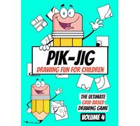 PIK-JIG - A Fun Grid-Based Drawing Book for Kids: Discover the Joy of Drawing with PIK-JIG