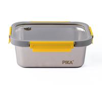 - Boite alimentaire 1200ml en inox et couvercle en verre trempé - Hermétique et légère - Compatible micro-ondes, four, congélateur - MetalShock