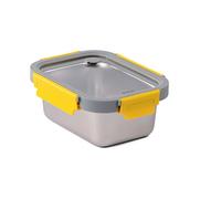 Boîte de conservation en inox rectangulaire 800 ml compatible micro-ondes Pika