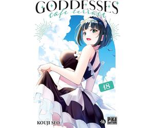 Pika Édition Goddesses cafe terrace tome 18