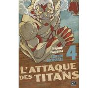 Pika Édition L'attaque des titans - édition colossale tome 4