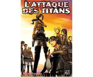 Pika Édition L'attaque des titans tome 4